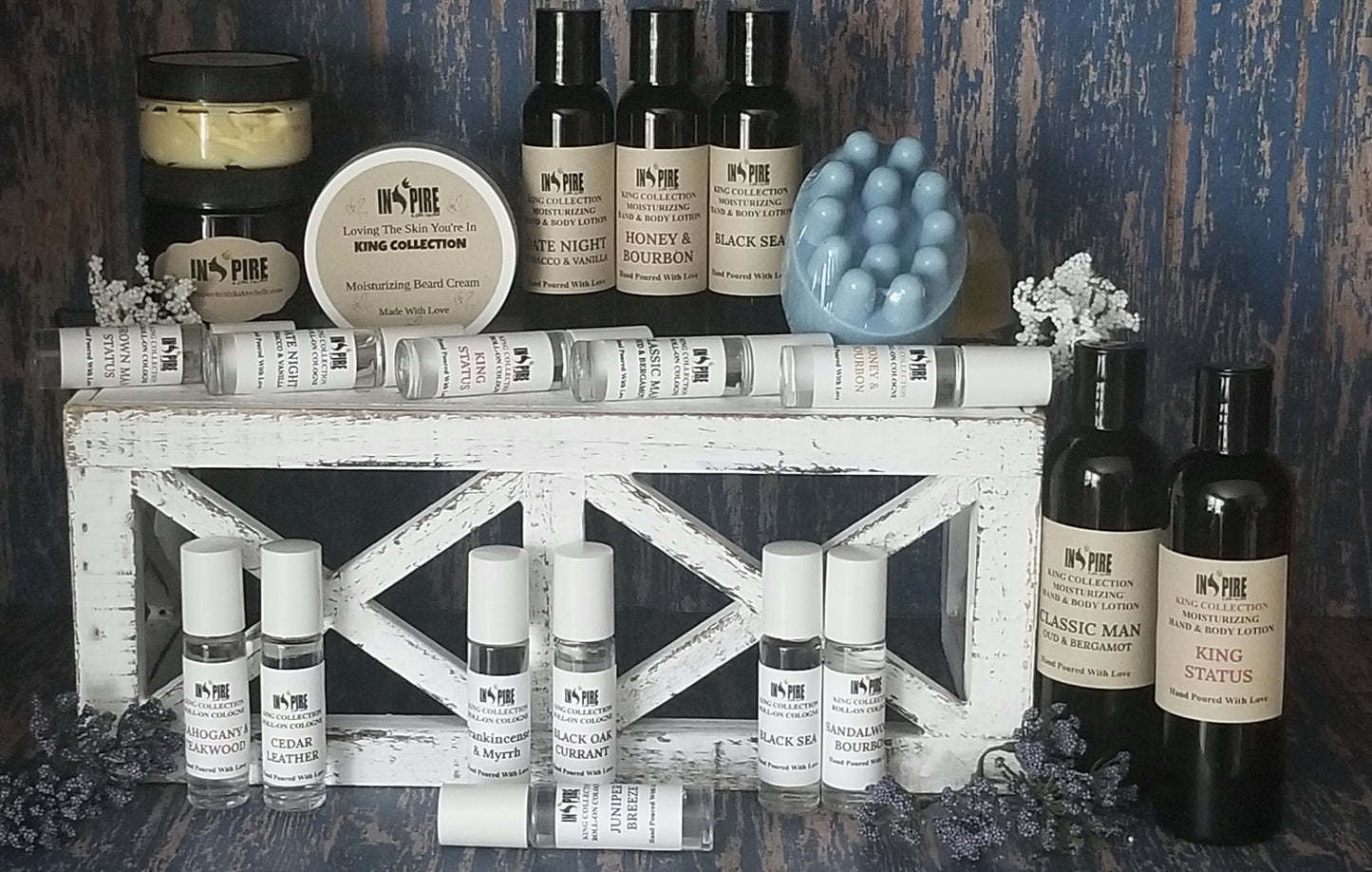 KING COLLECTION Hydrating Massage Bar Soap