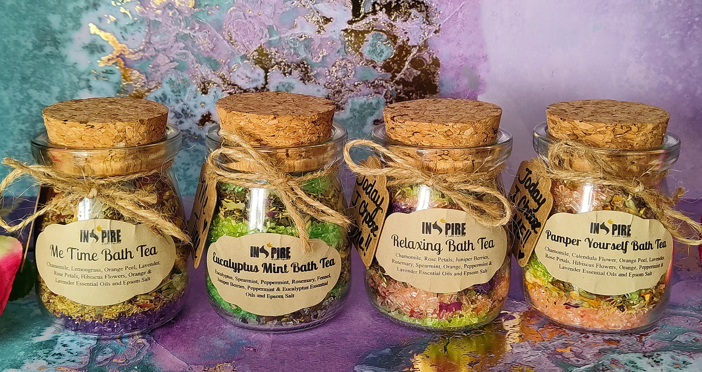 Handmade Luxuriating Bath Teas/Foot Soaks