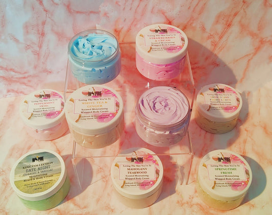 Hydrating Whipped Body Creams