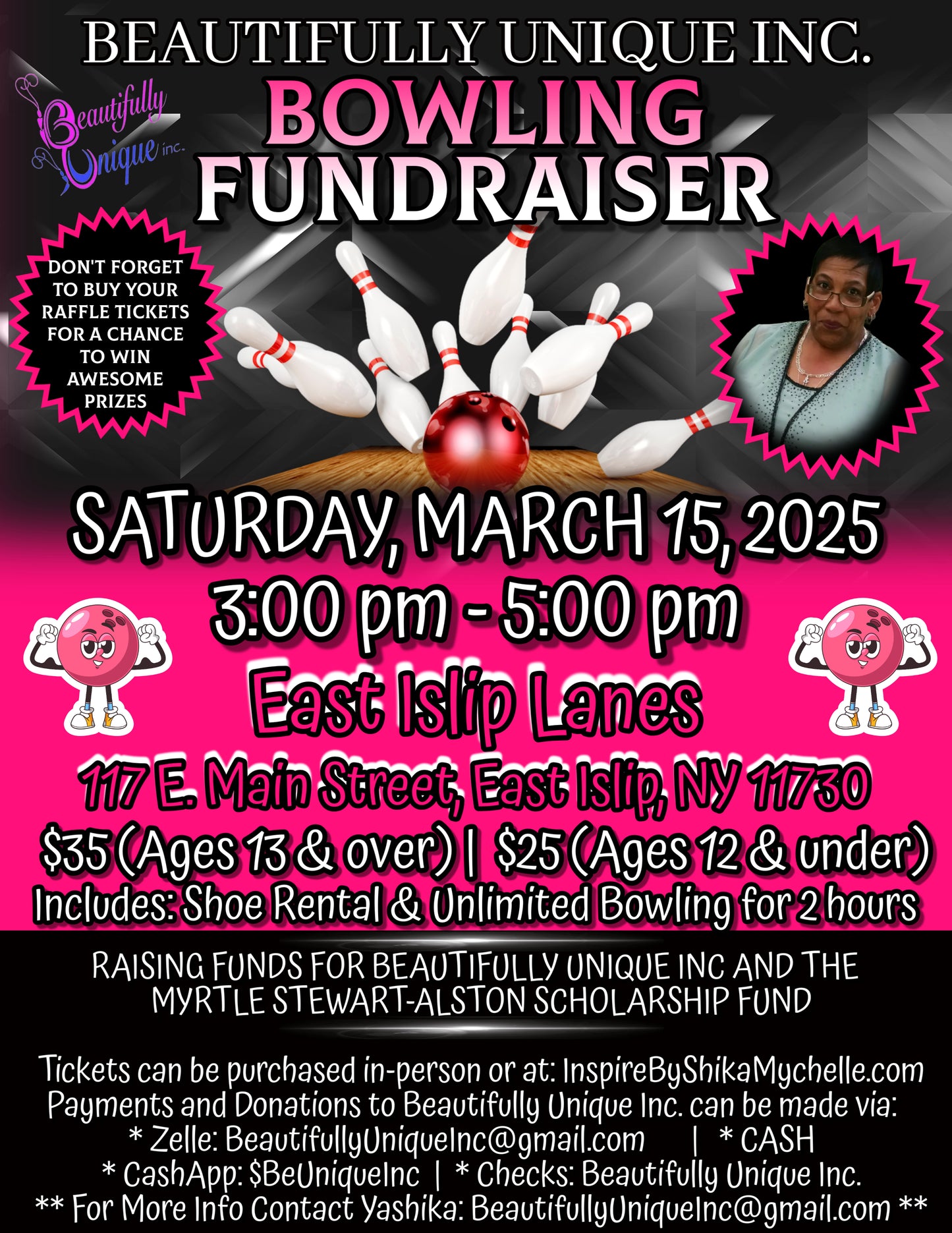 BOWLING FUNDRAISER TICKETS