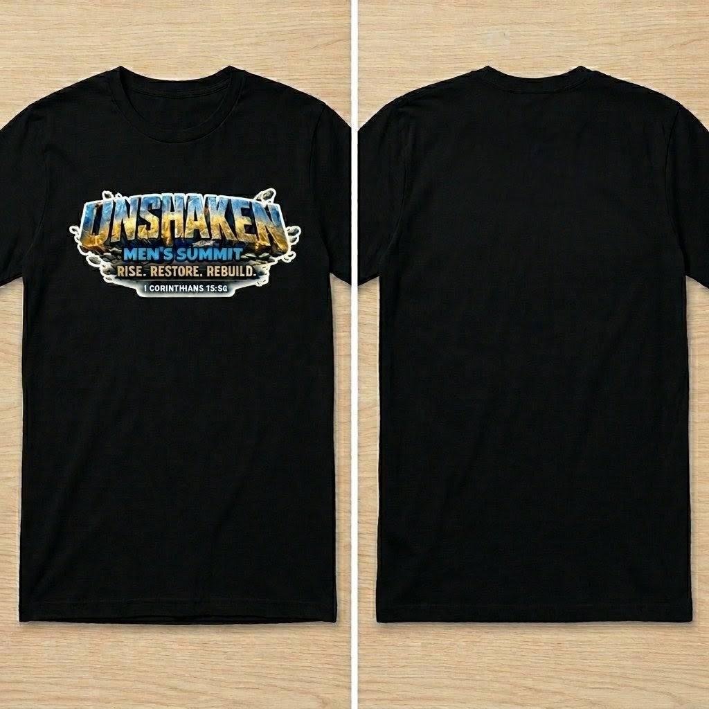 ** UNSHAKEN MEN'S SUMMIT TICKETS & MERCH **