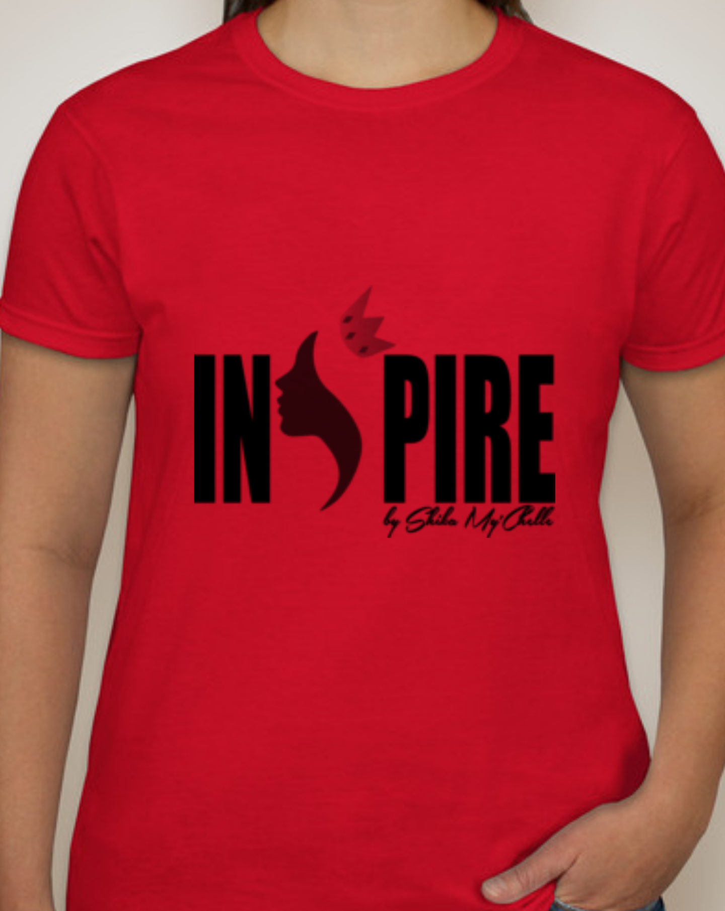 INSPIRE Logo Ladies Fitted Tees