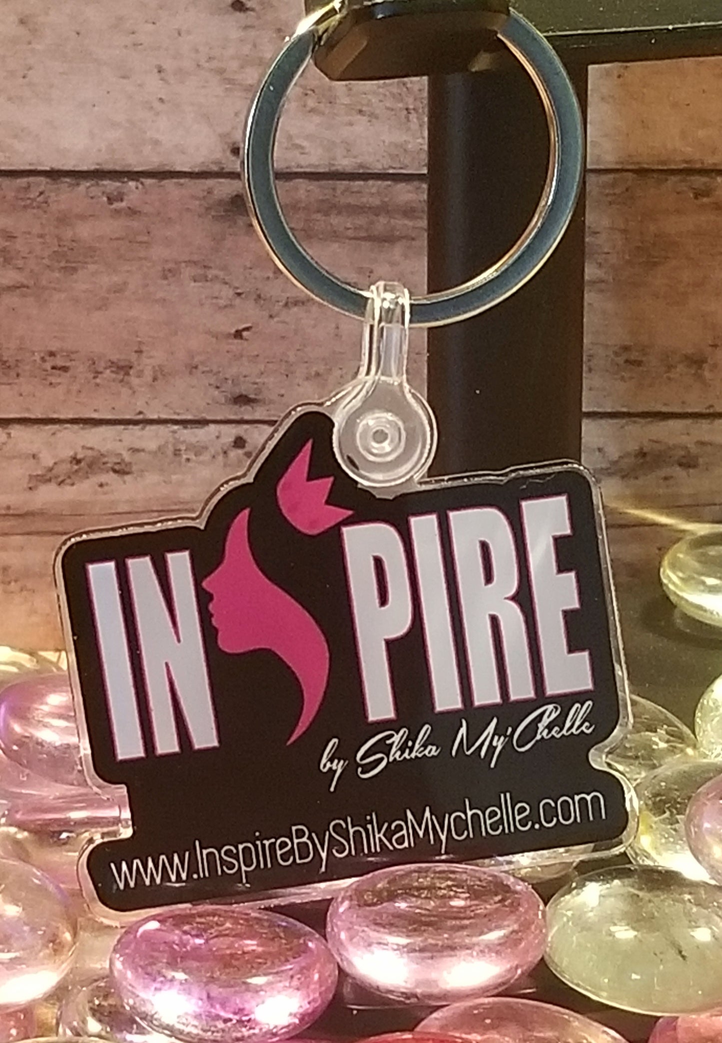Porte-clés avec logo INSPIRE