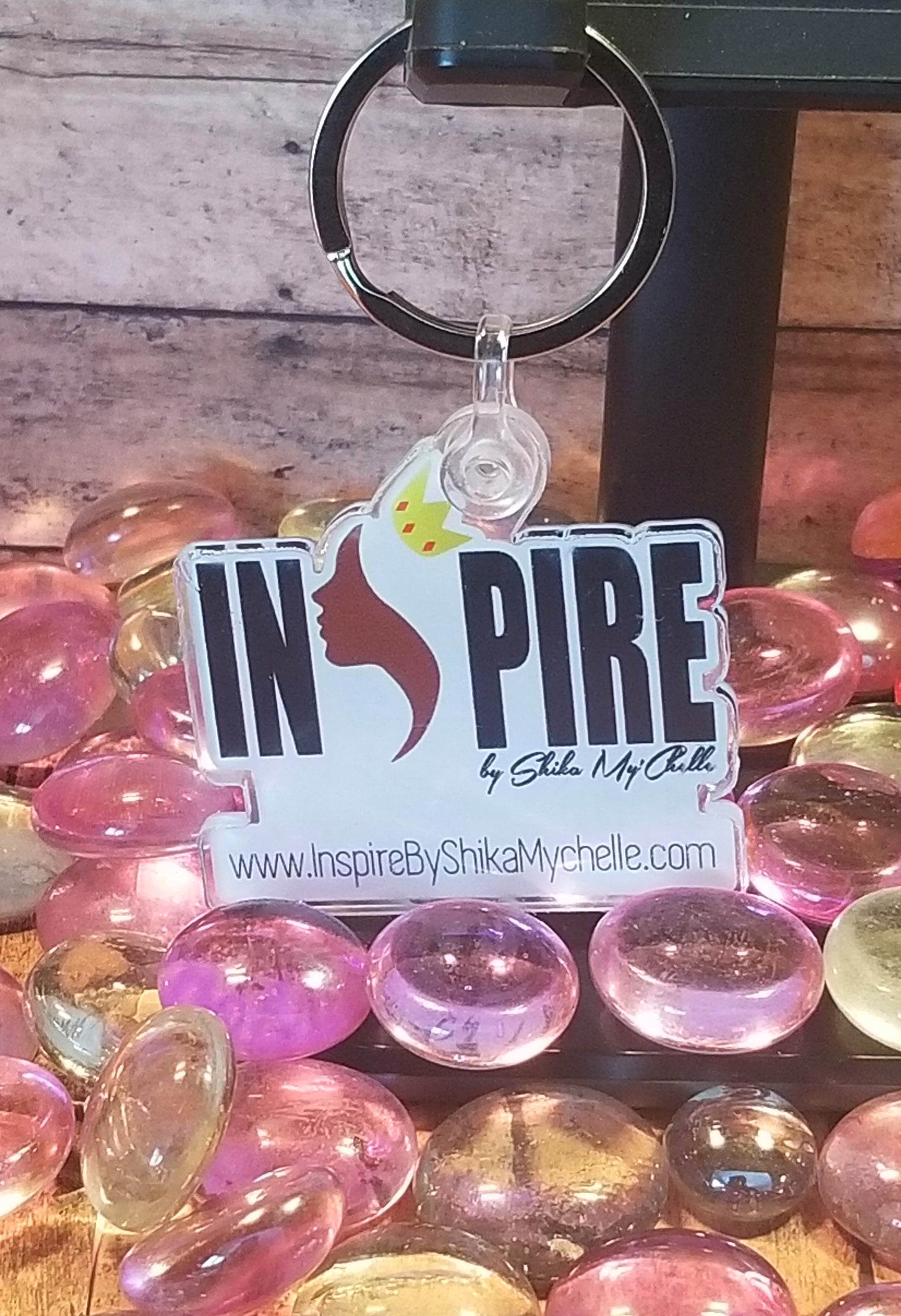 Porte-clés avec logo INSPIRE