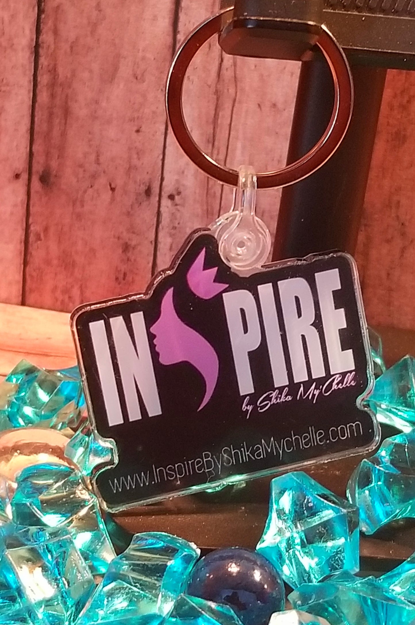 Porte-clés avec logo INSPIRE