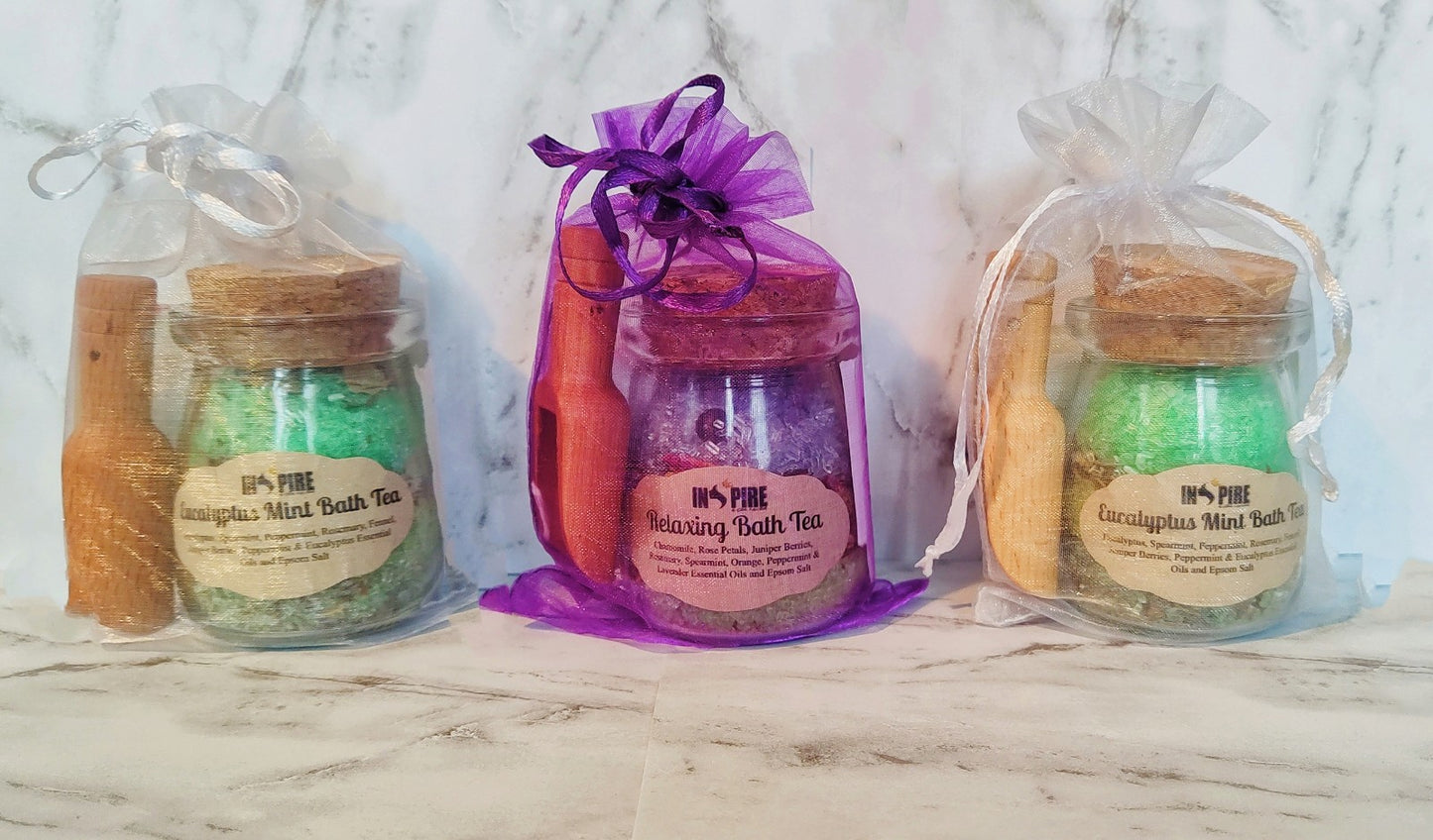 Handmade Luxuriating Bath Teas/Foot Soaks